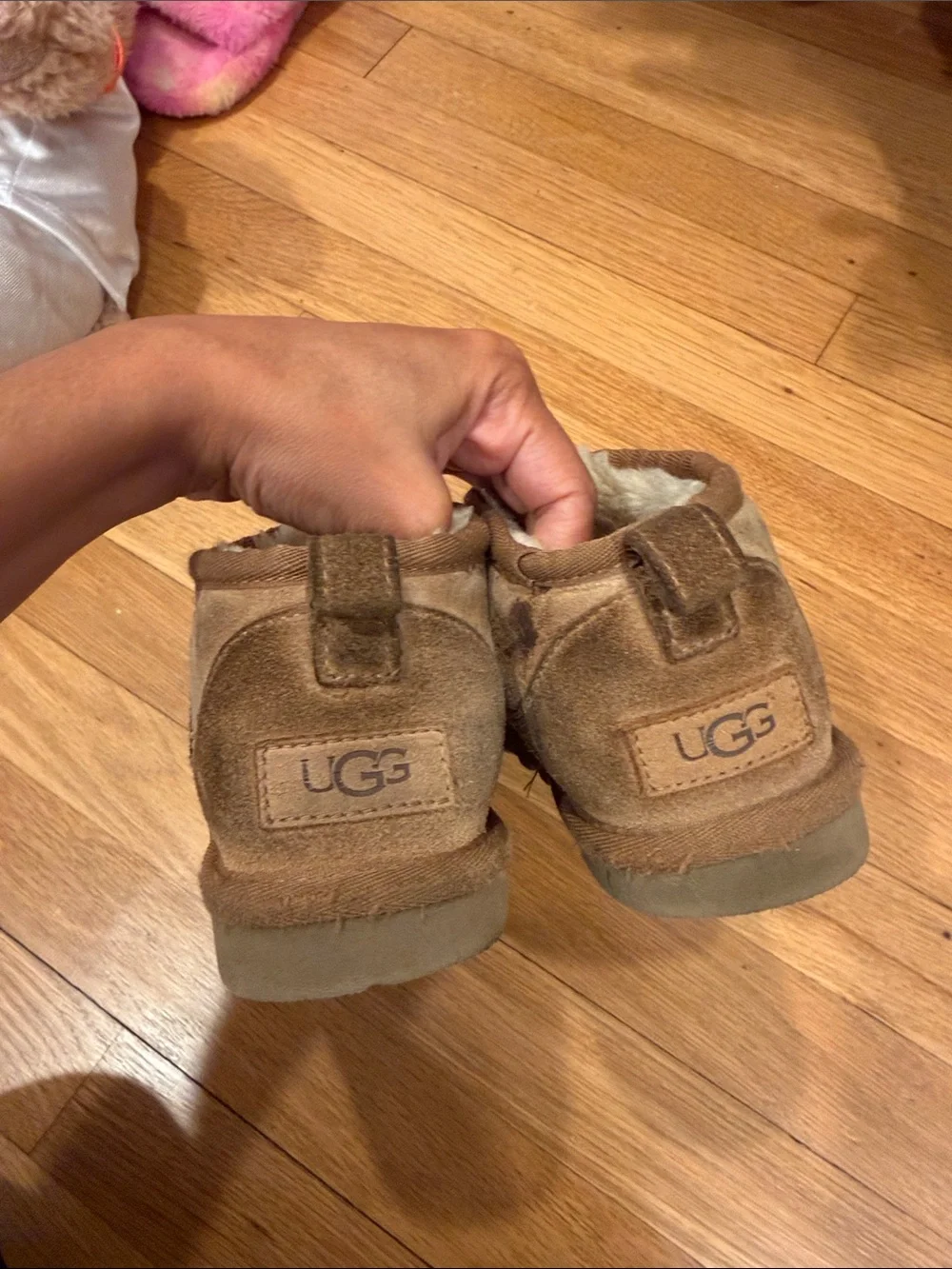 UGG tan suede